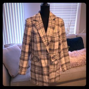 Worthington Plaid Blazer